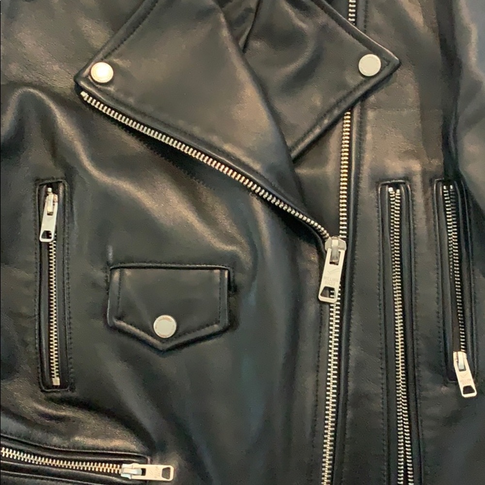 William Rast Leather Jacket - Picture 3 of 6